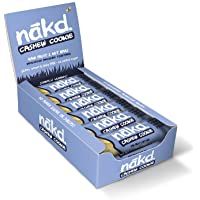 Los mejores  - Nakd Raw Fruit and Nut Gluten Free Bars 30 - 35g(Pack of 18) (Cashew Cookie)